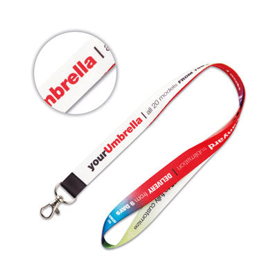 Polyester sublimatie lanyard | Custom made | 20mm