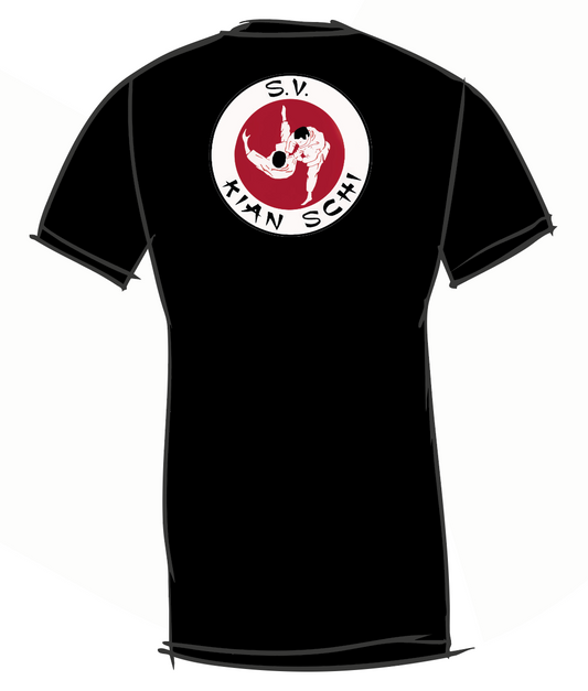 Shirt SV Kian Schi zwart unisex