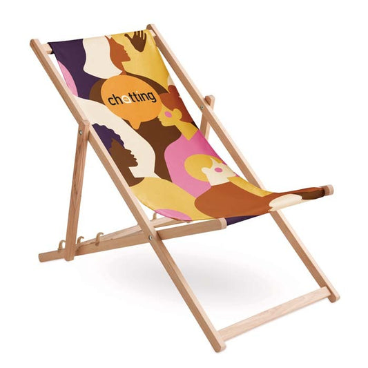 Classic beach chair with removable cover | Custom made